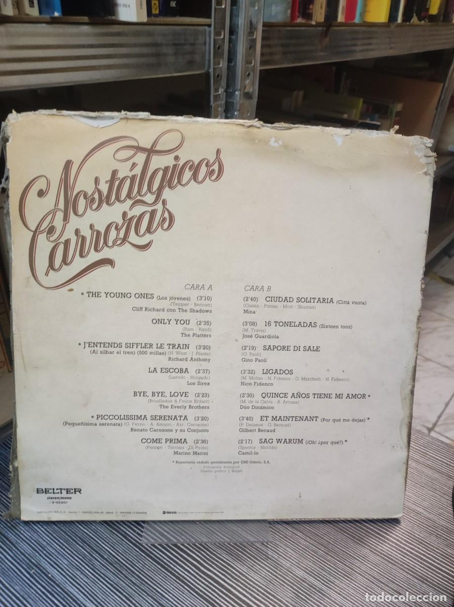 Discos de vinilo: NOSTALGICOS CARROZAS - Foto 2