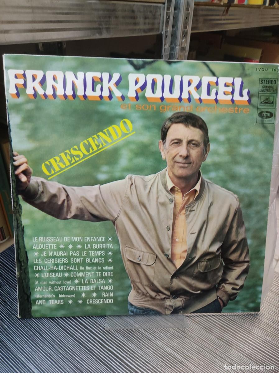 Discos de vinilo: Franck Pourcel Et Son Grand Orchestre &ndash; Crescendo - Foto 1