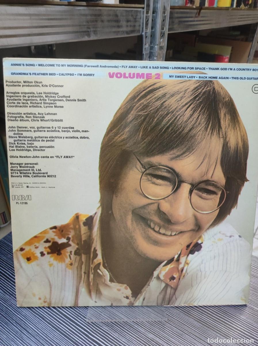 Discos de vinilo: John Denver &ndash; John Denvers Greatest Hits, Volume 2 - Foto 2