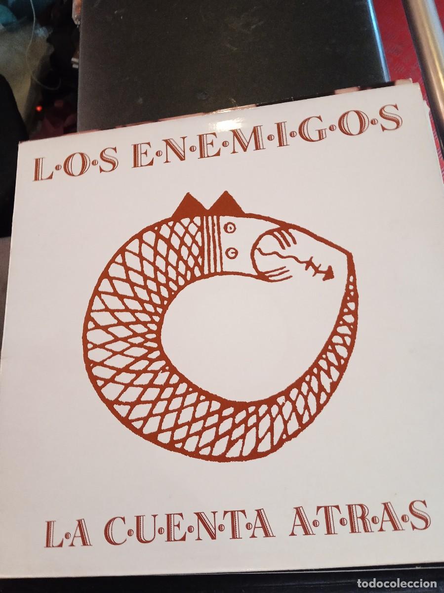 Discos de vinilo: LOS ENEMIGOS- LA CUENTA ATR&Aacute;S. LP - Foto 1