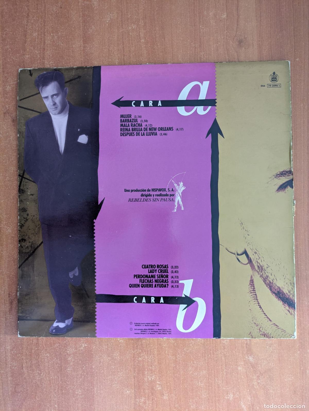 Discos de vinilo: GERMAN COPPINI. Flechas negras. Hispavox. A&ntilde;o 1989. - Foto 2