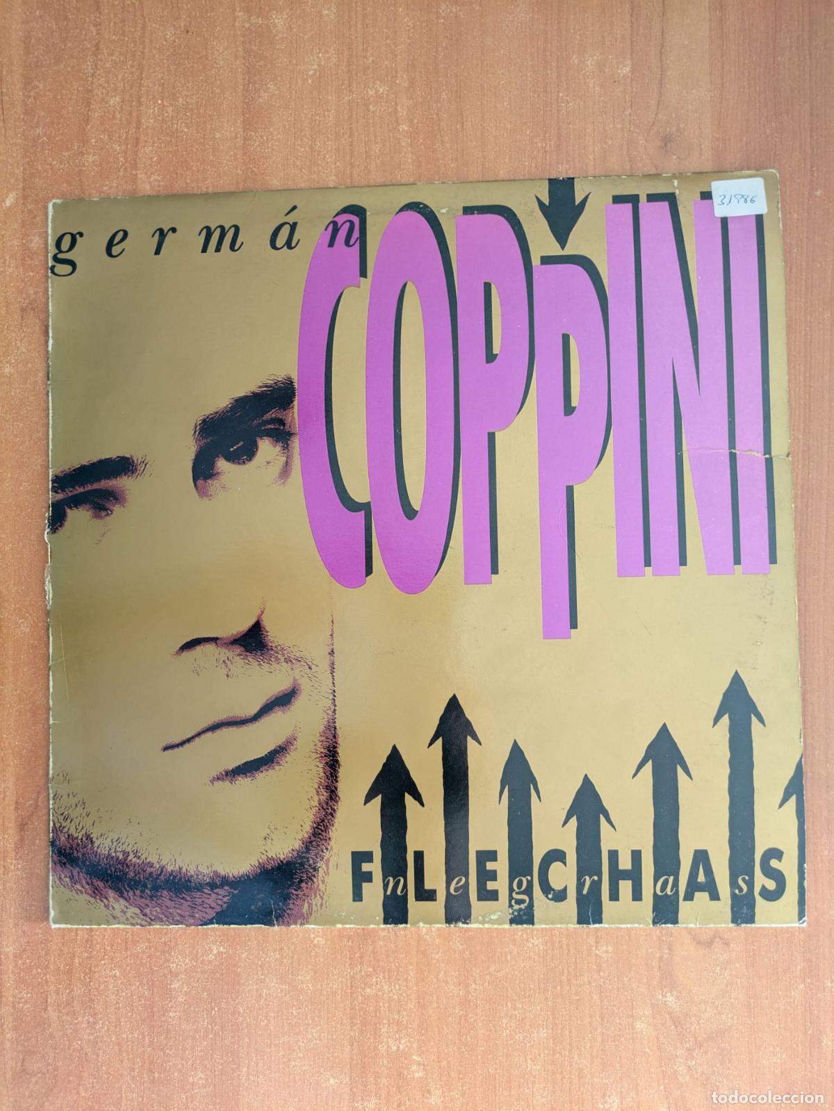 Discos de vinilo: GERMAN COPPINI. Flechas negras. Hispavox. A&ntilde;o 1989. - Foto 1