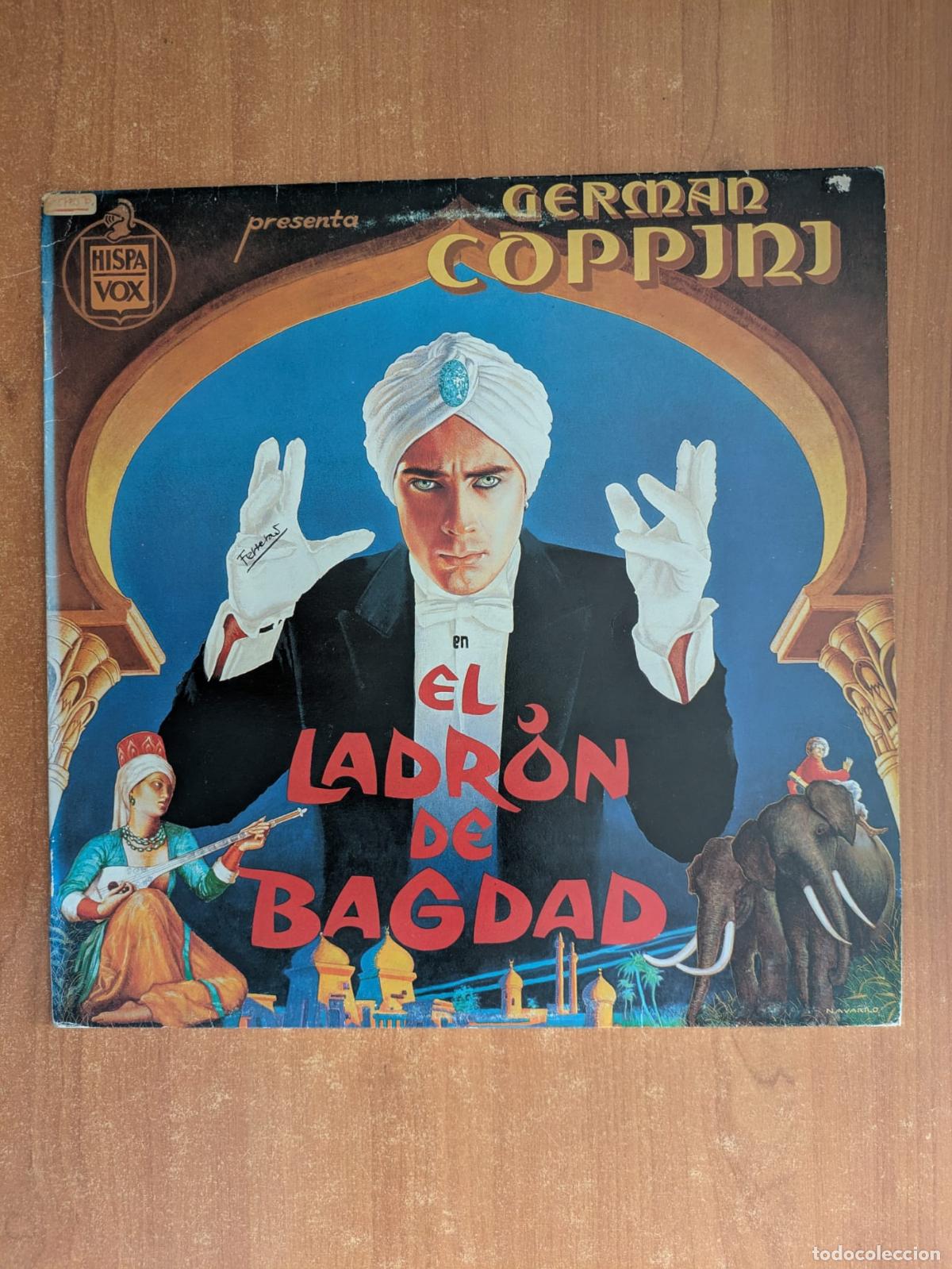 Discos de vinilo: GERMAN COPPINI. El ladr&oacute;n de Bagdad. Hispavox. A&ntilde;o 1987. - Foto 1