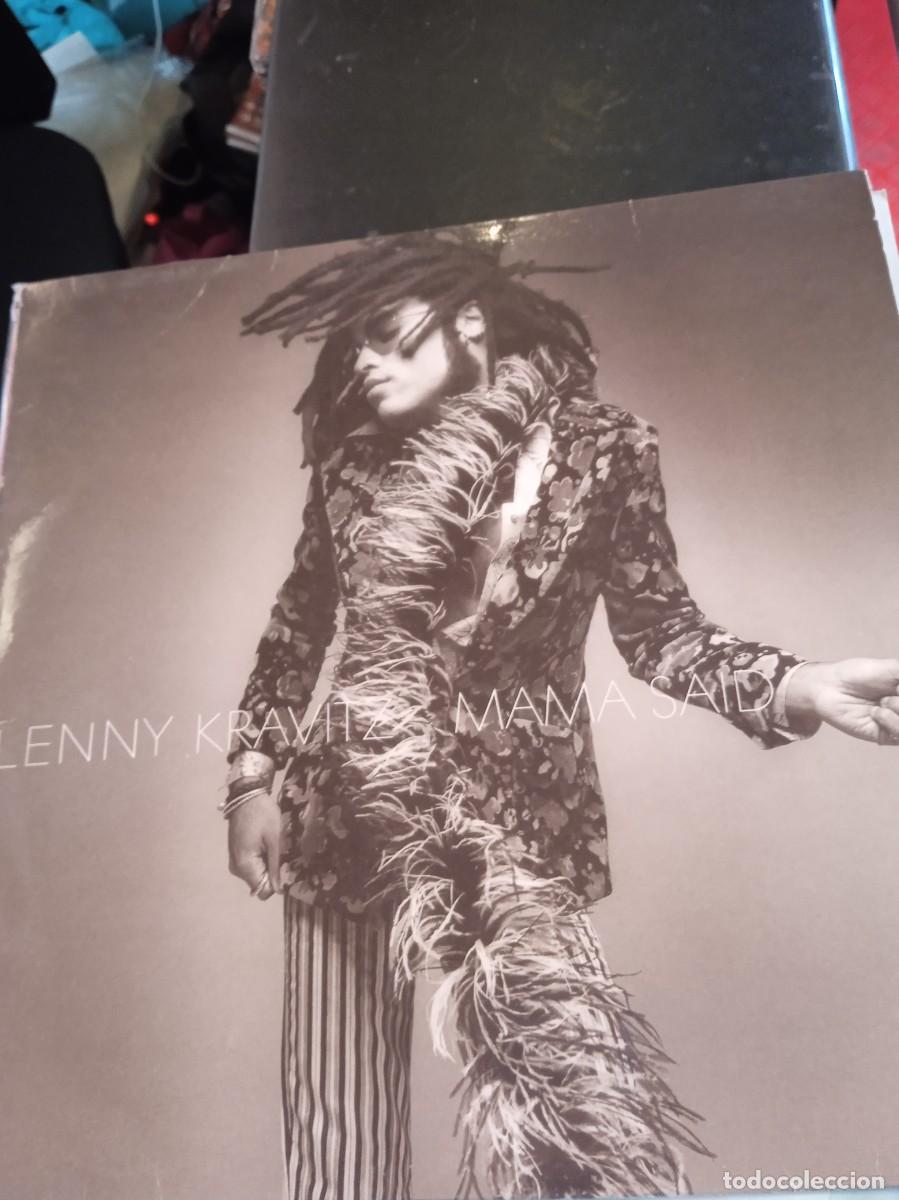 Discos de vinilo: LENNY KRAVITZ- MAMA SAID. LP - Foto 1