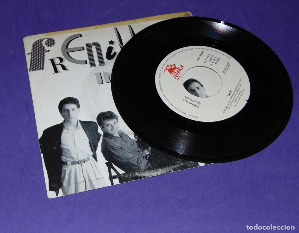 Discos de vinilo: FRENILLOS &ndash; Ines - SINGLE PROMO 1989 - Foto 2