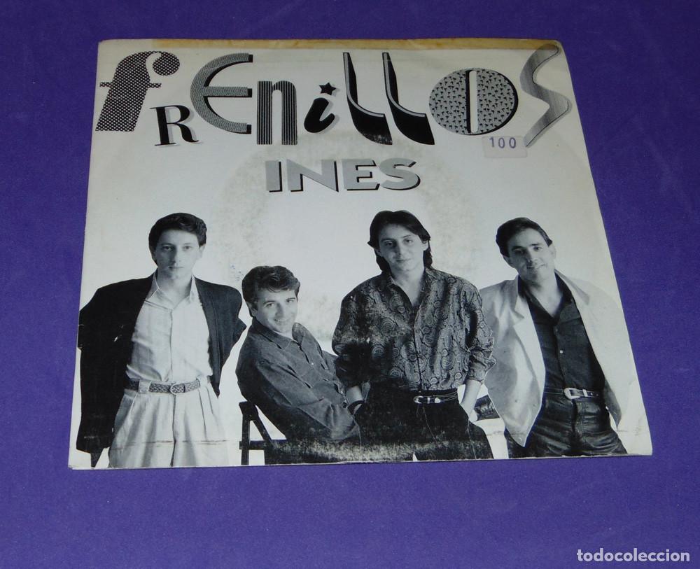Discos de vinilo: FRENILLOS &ndash; Ines - SINGLE PROMO 1989 - Foto 1