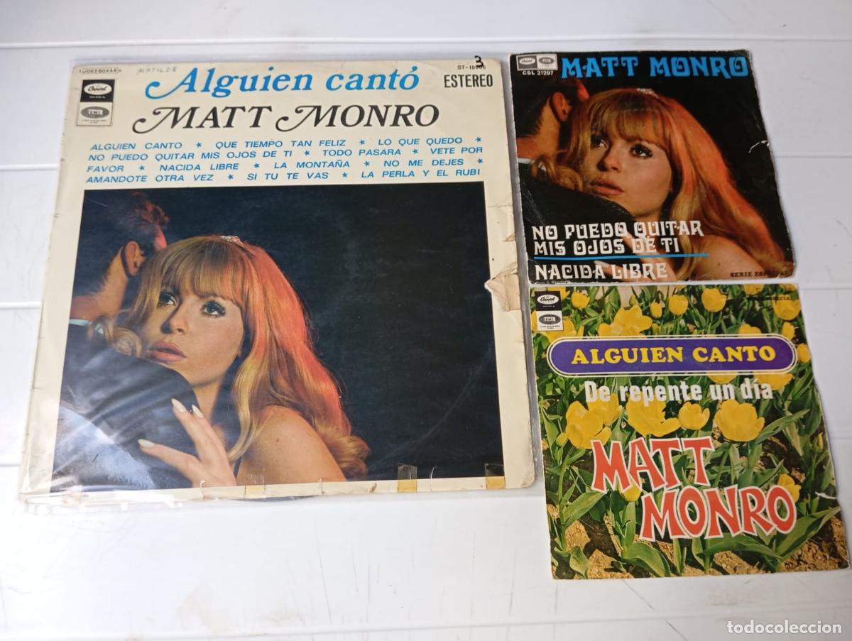 Discos de vinilo: VINILOS MATT MONRO LP Y SINGLE - Foto 1