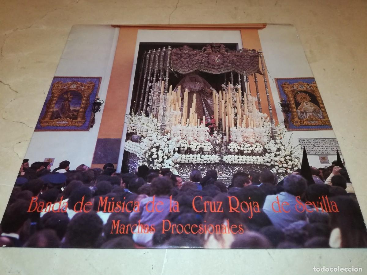 Dischi in vinile: BANDA DE MUSICA DE LA CRUZ ROJA DE SEVILLA-MARCHAS PROFESIONALES
