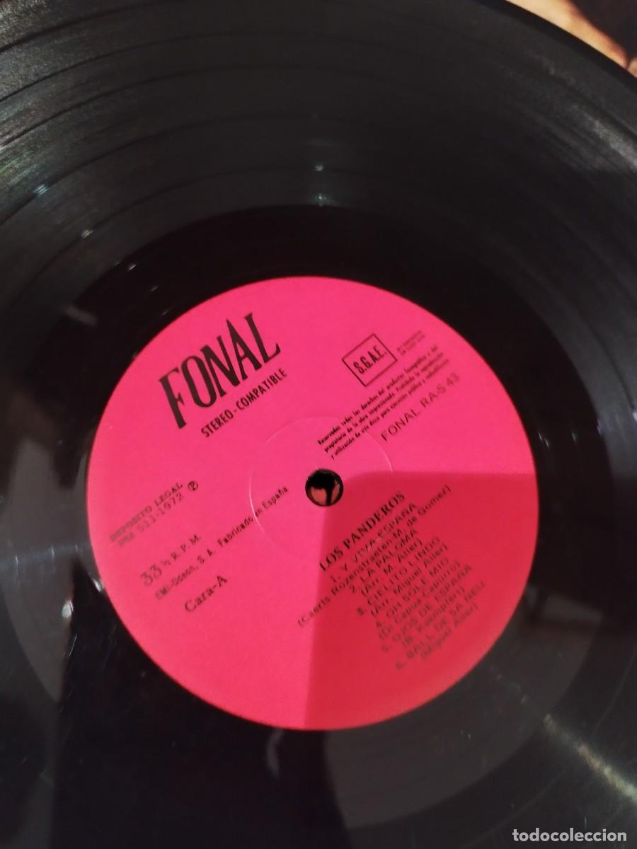 Discos de vinilo: Los panderos, vinilo lp. - Foto 2