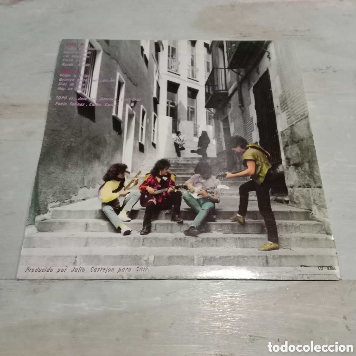 Discos de vinilo: TOPO - CIUDAD DE MUSICOS - LP - Foto 2
