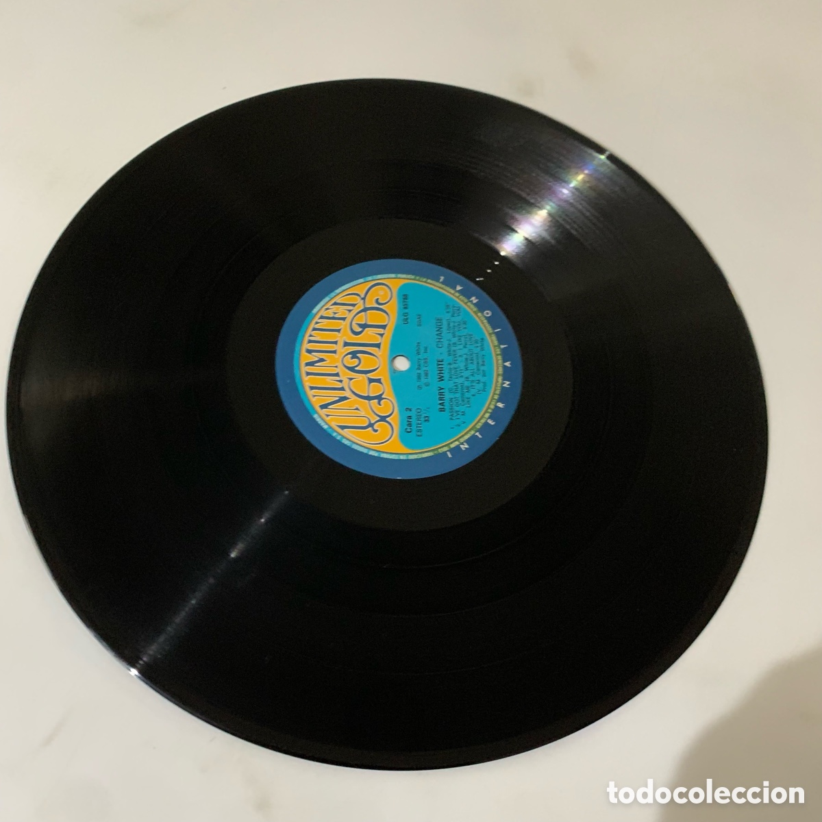 Discos de vinilo: lp Barry White &ndash; Change edicion espa&ntilde;ola de 1982 - Foto 4
