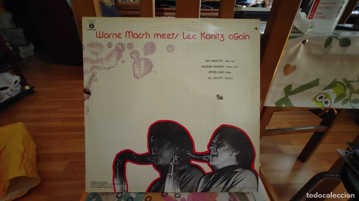 Discos de vinilo: LEE KONITZ MEETS WARNE MARSH AGAIN-LP - Foto 2