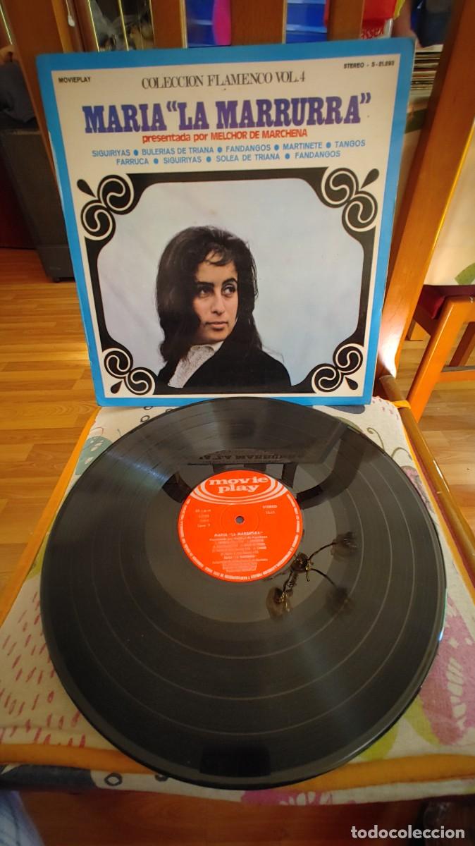 Discos de vinilo: MARIA LA MARRURRA-LP 1971 - Foto 1