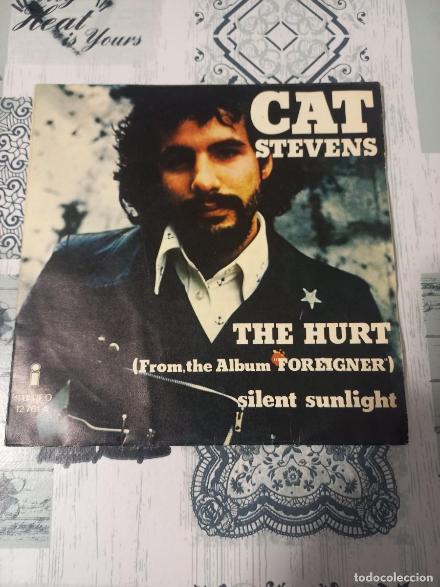 Discos de vinilo: CAT STEVENS - THE HURT - SINGLE DE VINILO EDICION ESPA&Ntilde;OLA - Foto 1