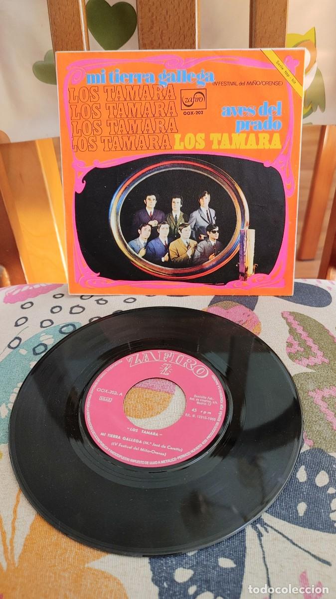 Discos de vinilo: LOS TAMARA-SINGLE MI TIERRA GALLEGA-NUEVO - Foto 1