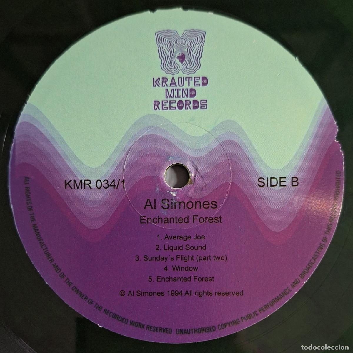 Discos de vinilo: Simones - Enchanted Forest - LP [Krauted Mind Records, 2017] Psychedelic Rock - Foto 9