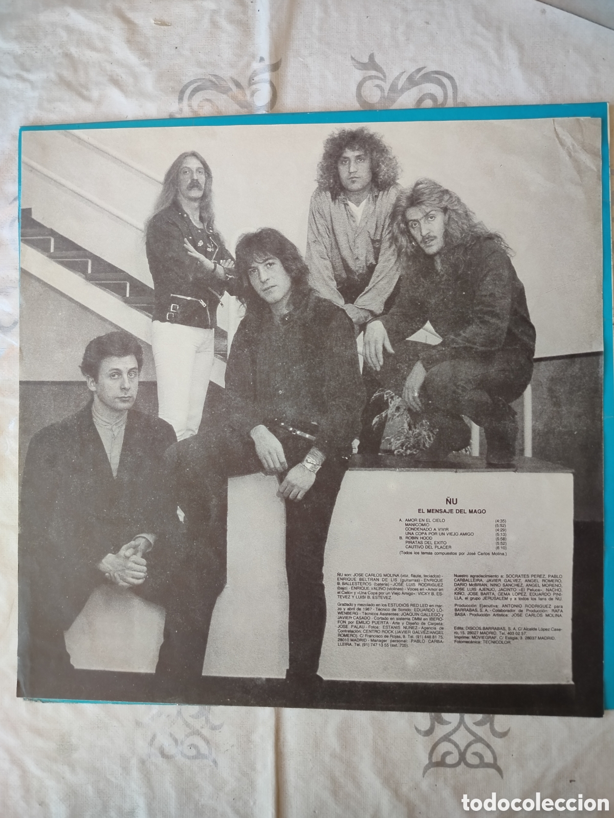 Discos de vinilo: &Ntilde;u LP El Mensaje del Mago - Foto 4
