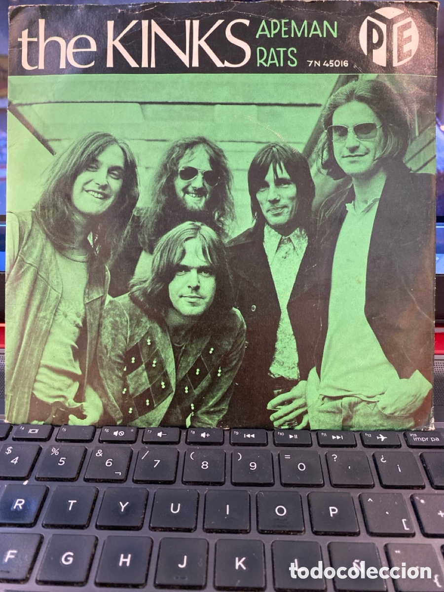 Discos de vinilo: THE KINKS - APEMAN + RATS SINGLE NORUEGA - Foto 1