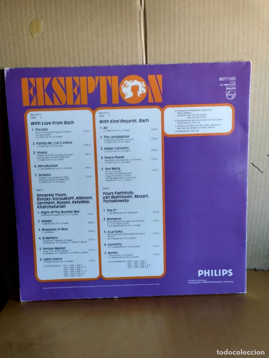 Discos de vinilo: EKSEPTION ----- WITH LOVE FROM - Foto 2