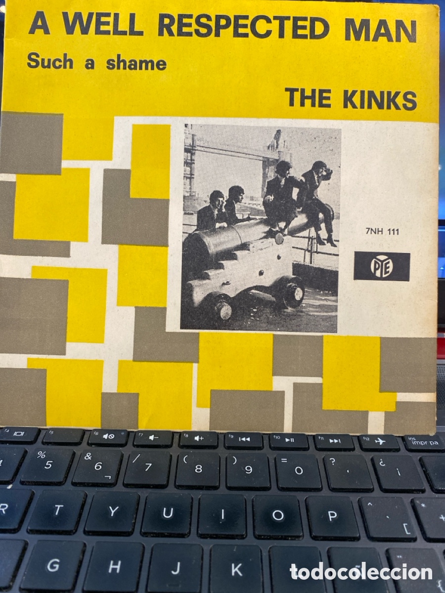 Discos de vinilo: THE KINKS - A WELL RESPECTED MAN + SUCH A SHAME SINGLE HOLANDA - Foto 1