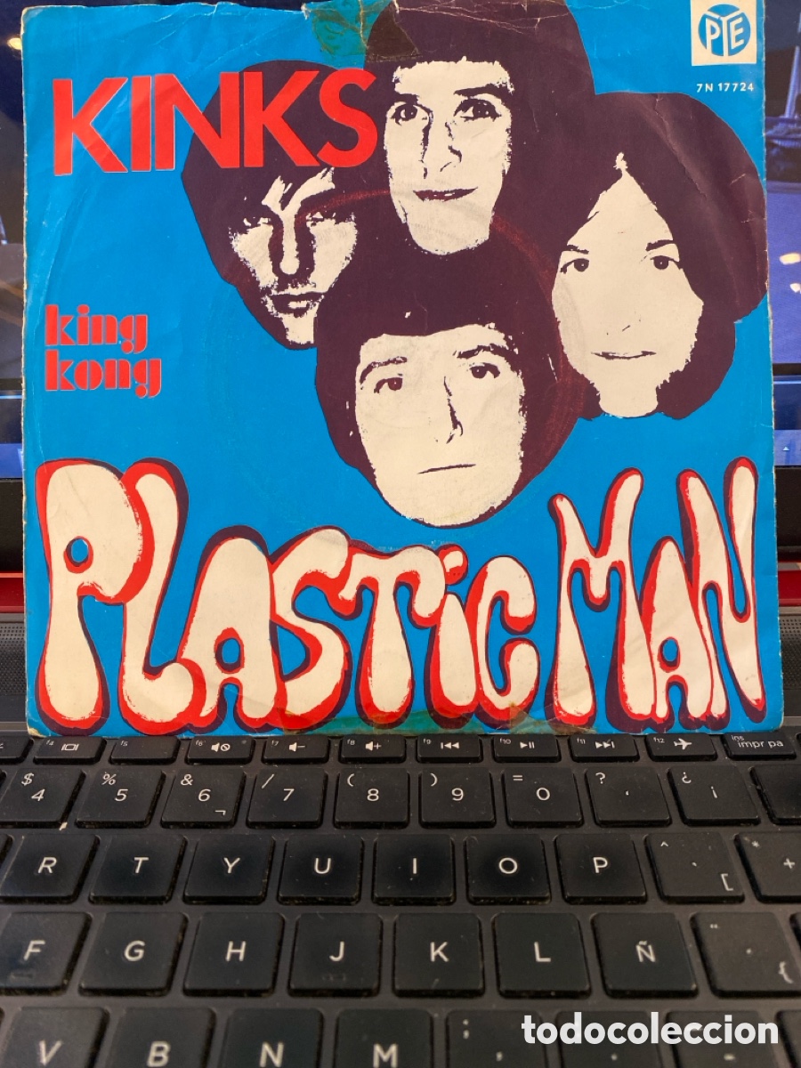 Discos de vinilo: THE KINKS - PLASTIC MAN + KING KONG SINGLE HOLANDA - Foto 1
