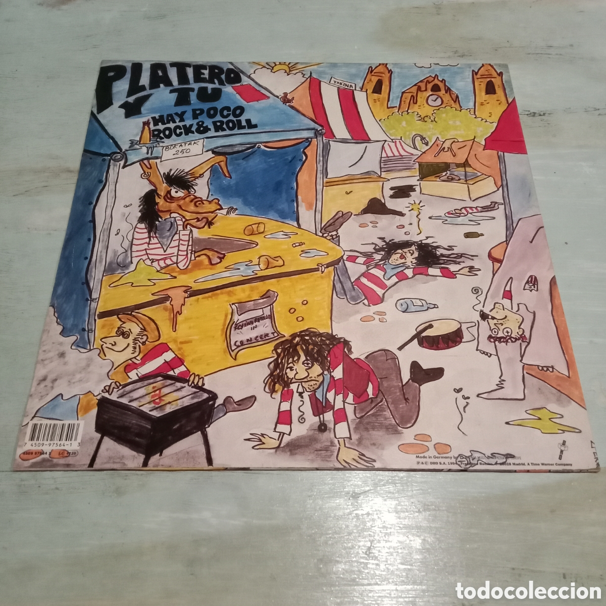 Discos de vinilo: PLATERO Y TU - HAY POCO ROCK & ROLL - LP - Foto 2
