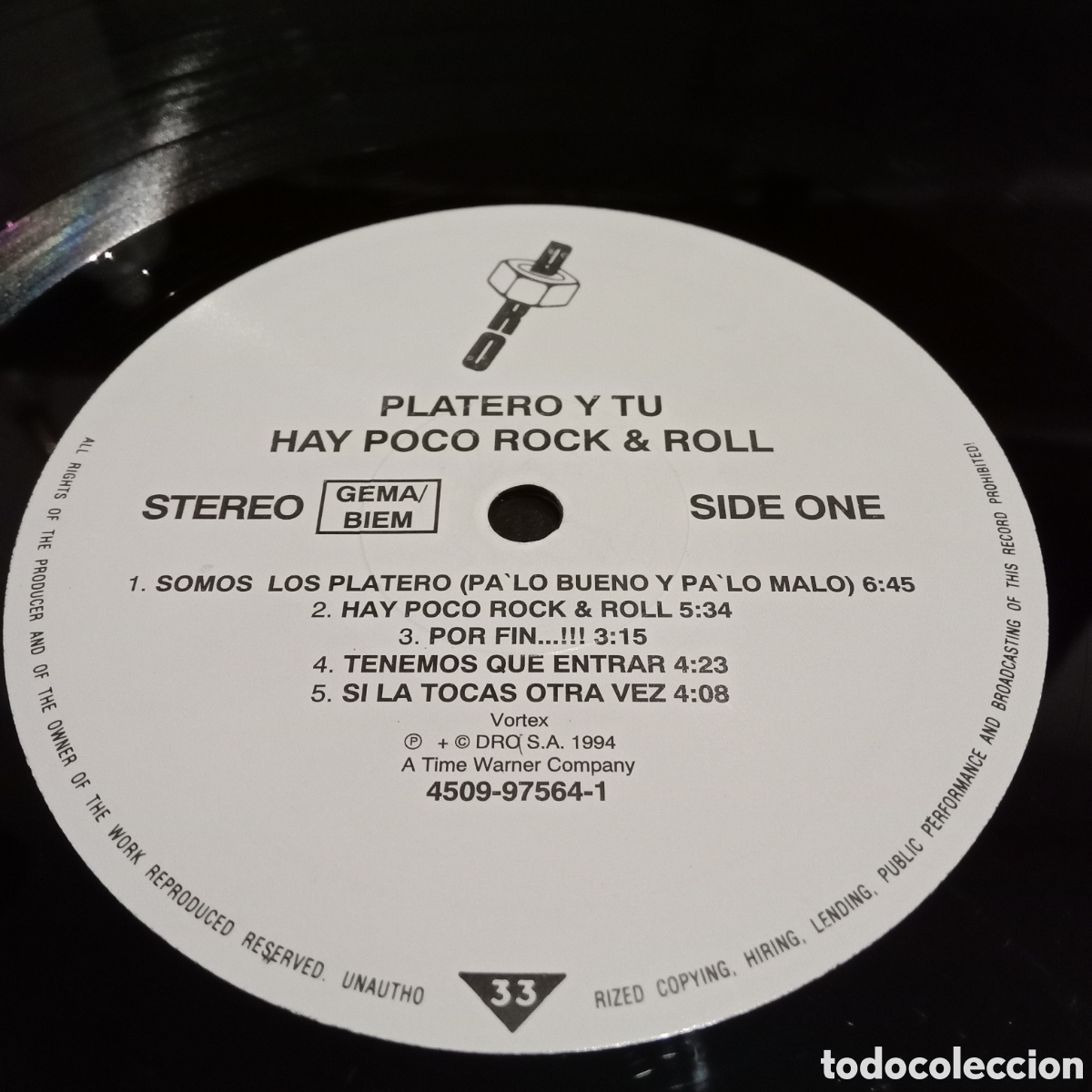 Discos de vinilo: PLATERO Y TU - HAY POCO ROCK & ROLL - LP - Foto 7
