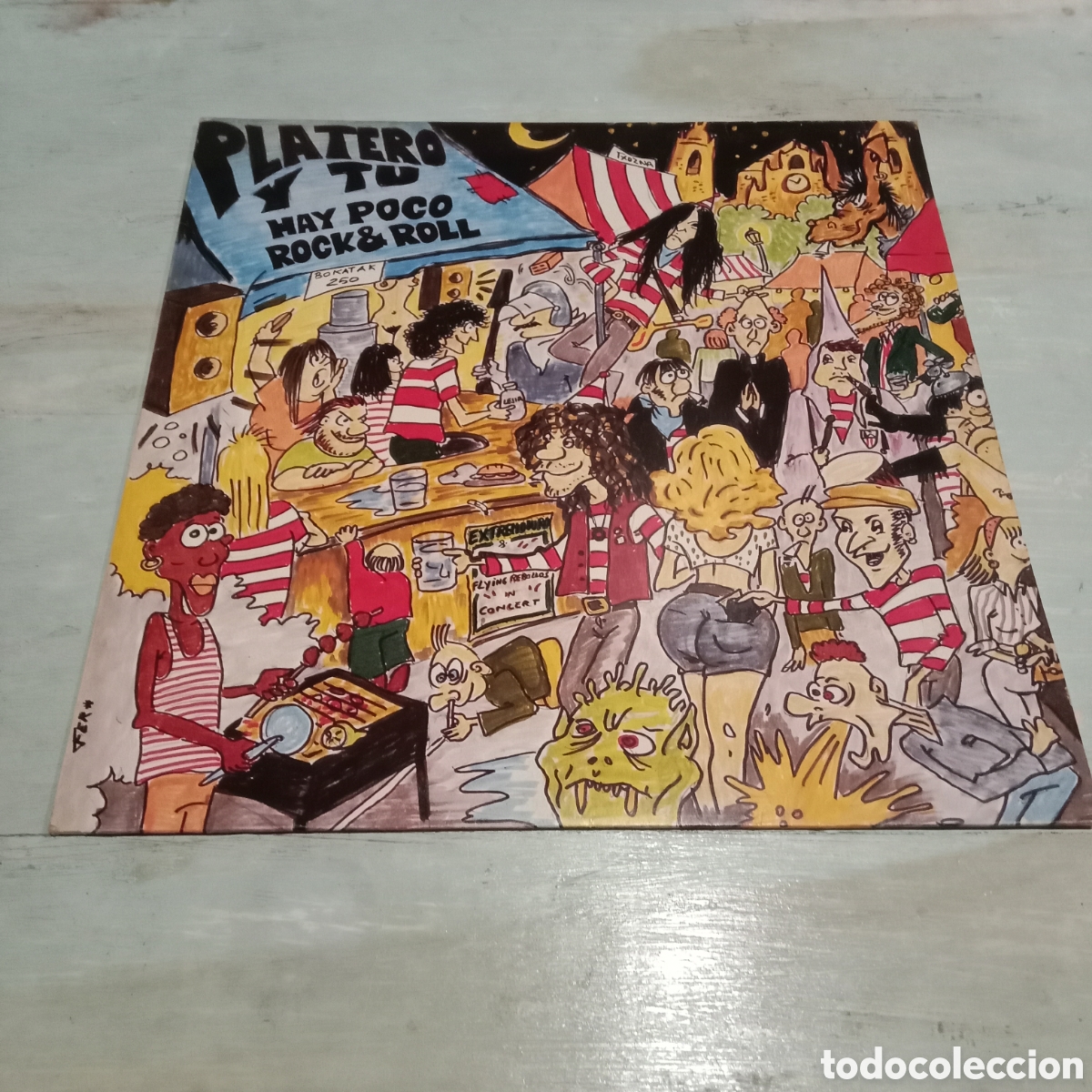Discos de vinilo: PLATERO Y TU - HAY POCO ROCK & ROLL - LP - Foto 1