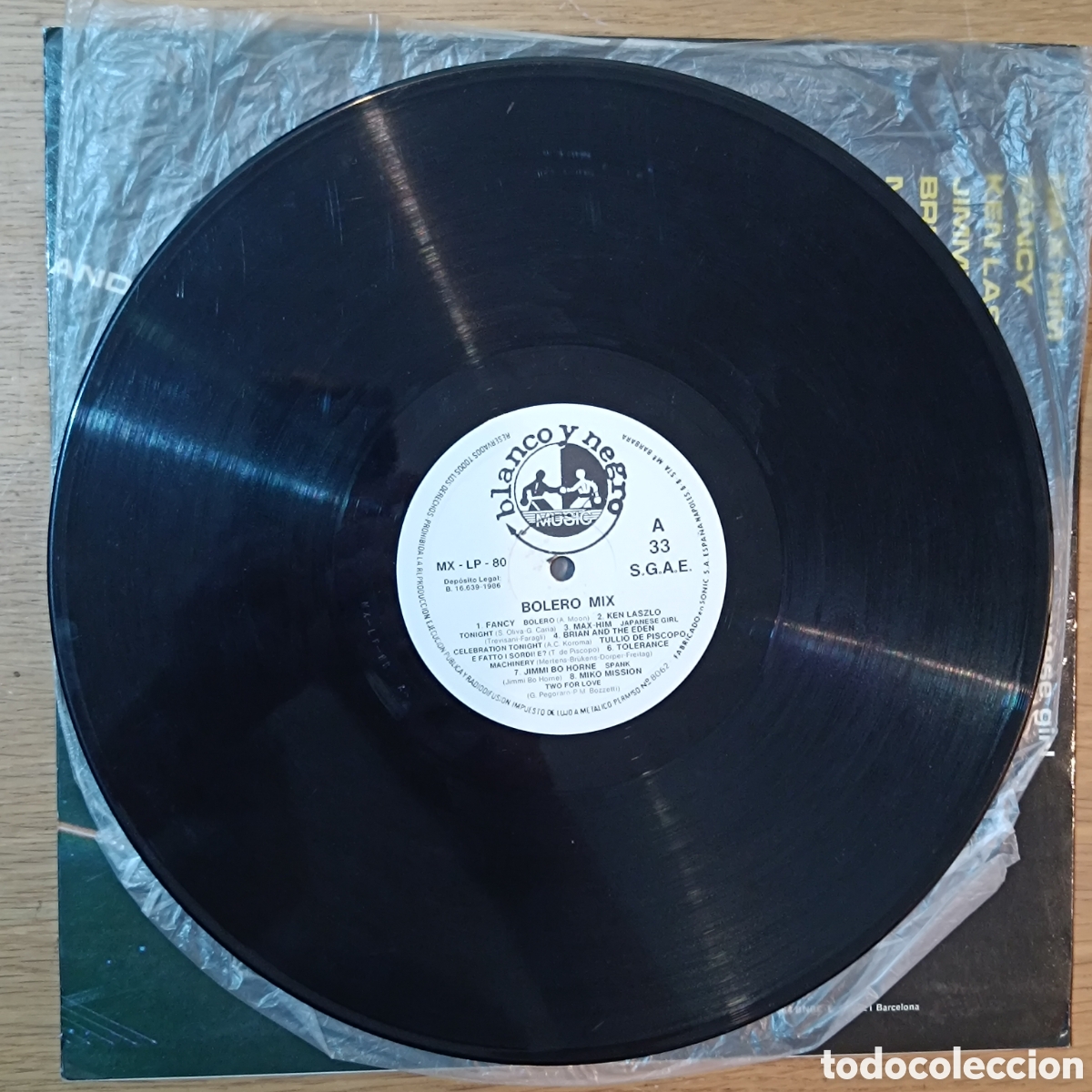Discos de vinilo: Bolero Mix LP (Spain) - Foto 3