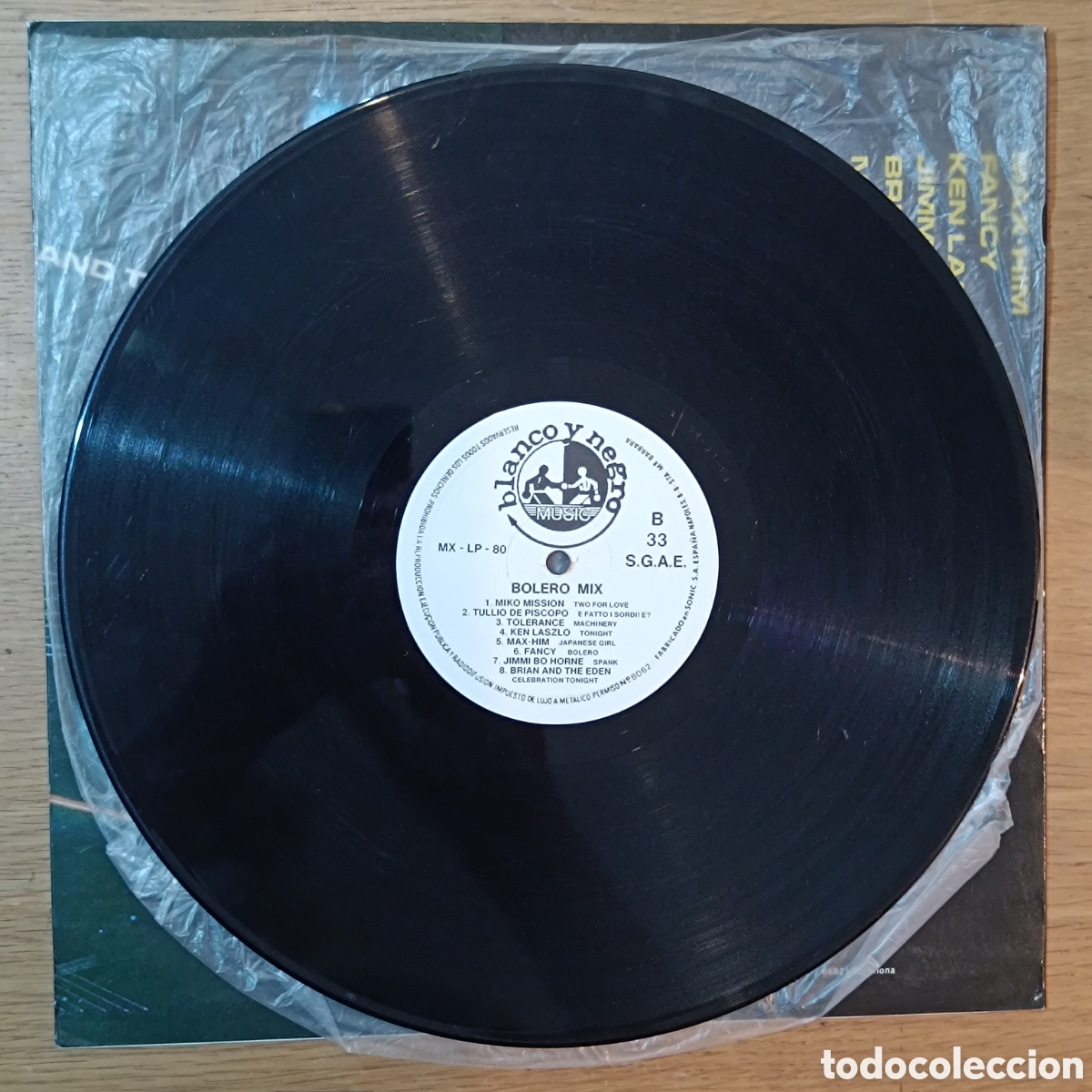 Discos de vinilo: Bolero Mix LP (Spain) - Foto 5