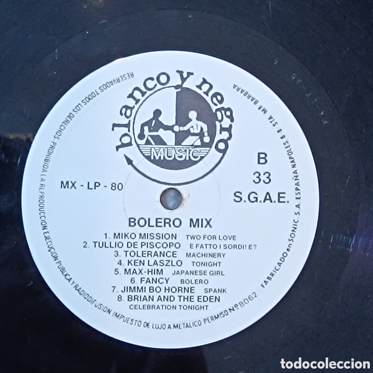 Discos de vinilo: Bolero Mix LP (Spain) - Foto 6