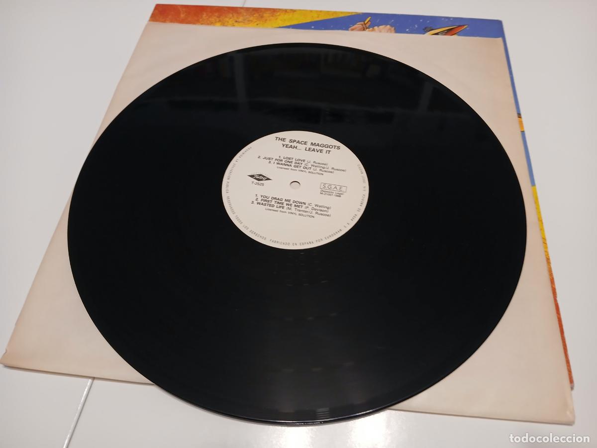 Discos de vinilo: Vinilo de Space Maggots -Yeah...leave it!- (1988) LP disco vinilo - Foto 3
