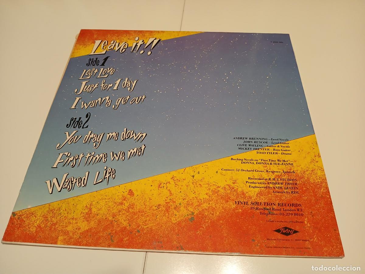 Discos de vinilo: Vinilo de Space Maggots -Yeah...leave it!- (1988) LP disco vinilo - Foto 5
