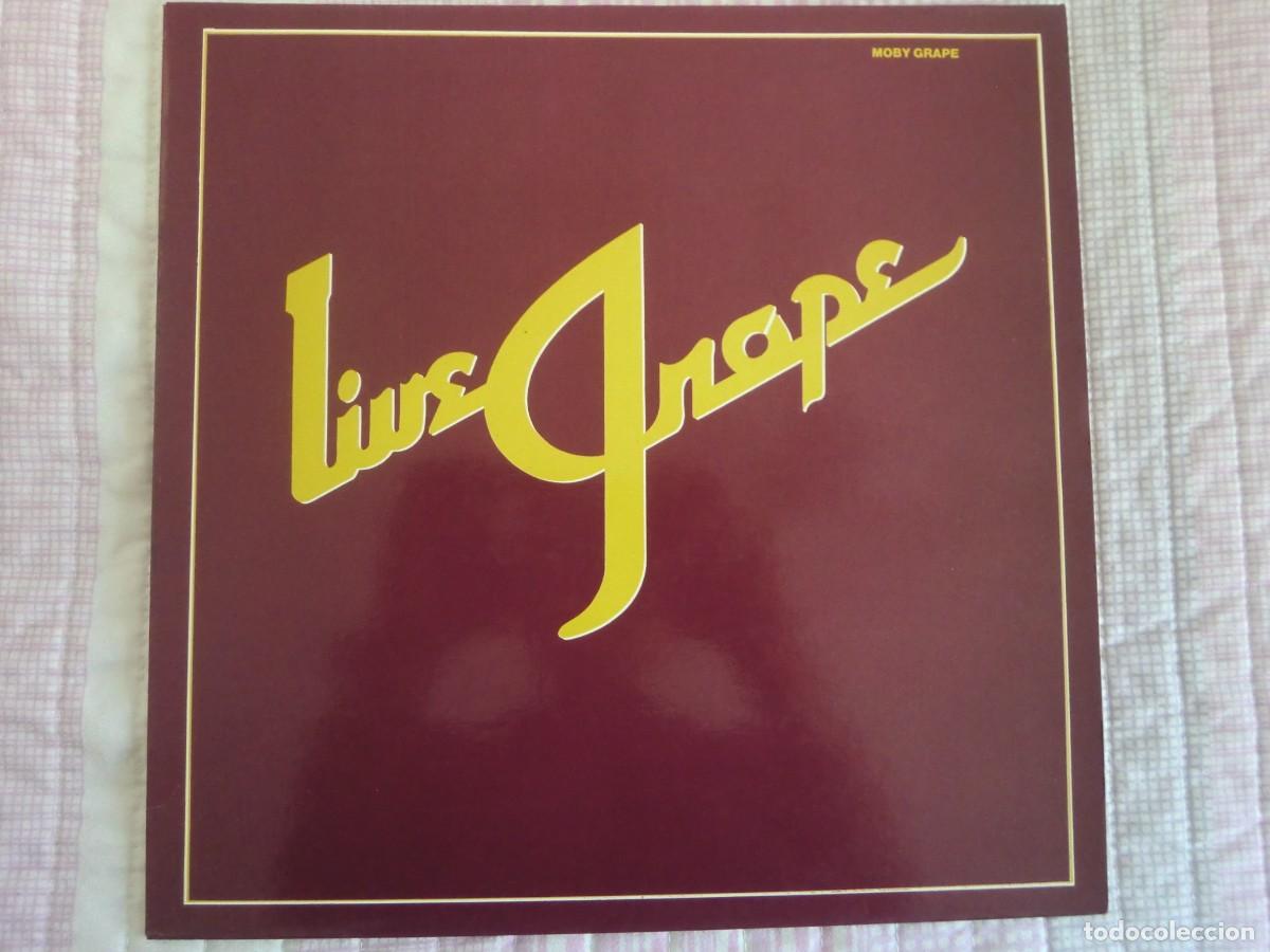 Discos de vinilo: LP MOBY GRAPE: LIVE GRAPE (1978) Alemania - Foto 1