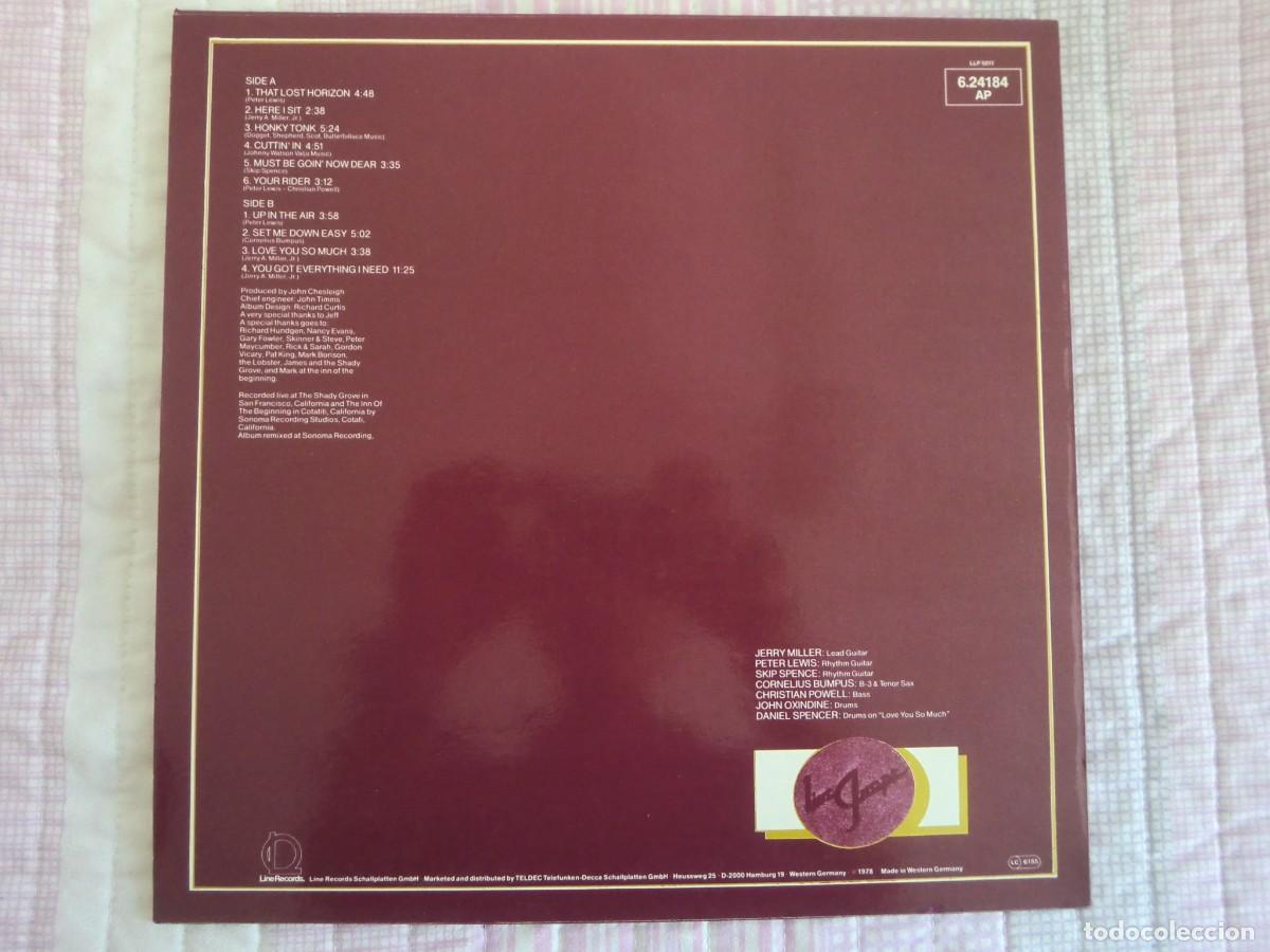 Discos de vinilo: LP MOBY GRAPE: LIVE GRAPE (1978) Alemania - Foto 2