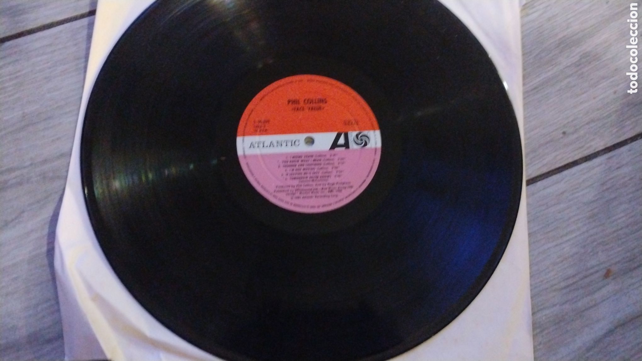 Discos de vinilo: PHIL COLLINS-FACE VALUE-LP-ATLANTIC/SPAIN-IB - Foto 4