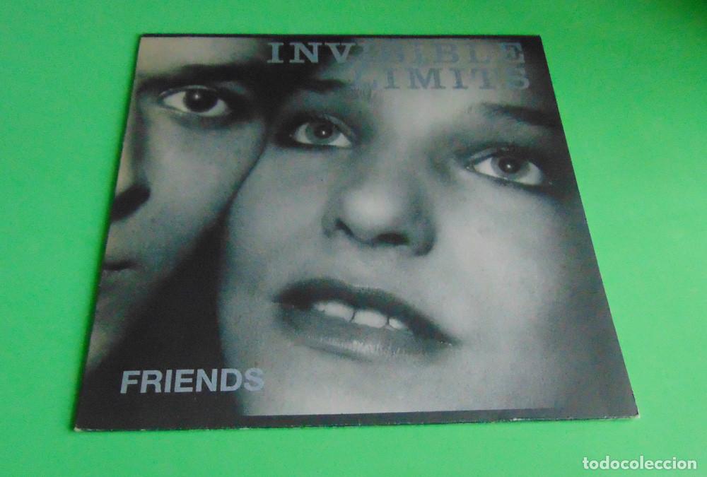 Discos de vinilo: INVISIBLE LIMITS &lrm;&ndash; Friends - MAXISINGLE 1987 - Foto 1
