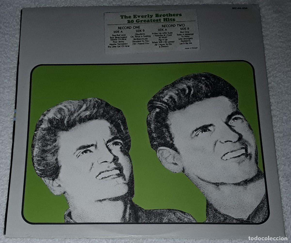 Discos de vinilo: 2 LP - THE EVERLY BROTHERS - GREATEST HITS - GATEFOLD - Foto 3
