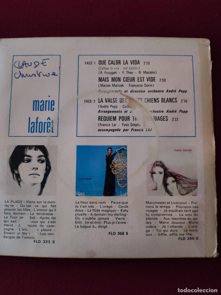 Discos de vinilo: Lot Marie Laforet - 3 eps - Foto 5