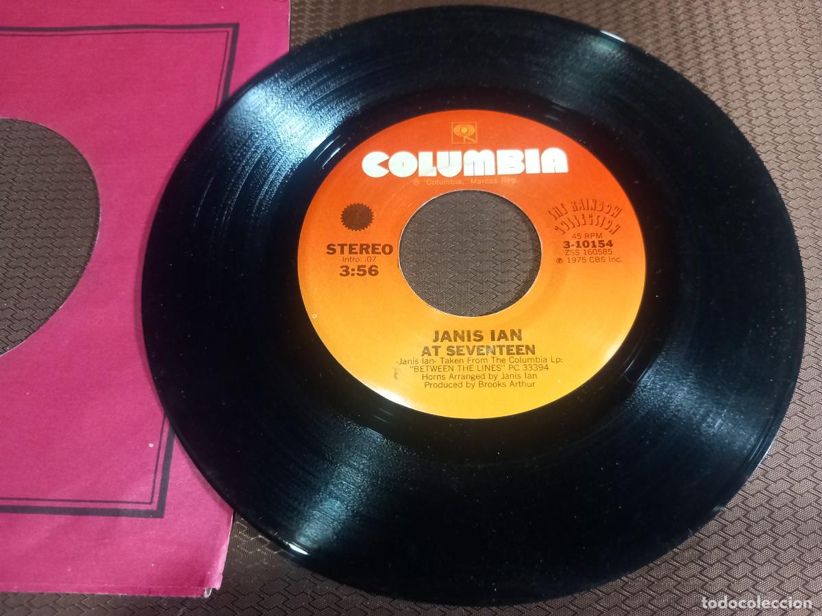 Discos de vinilo: Janis Ian / At Seventeen / Single 7&rdquo; - Foto 1