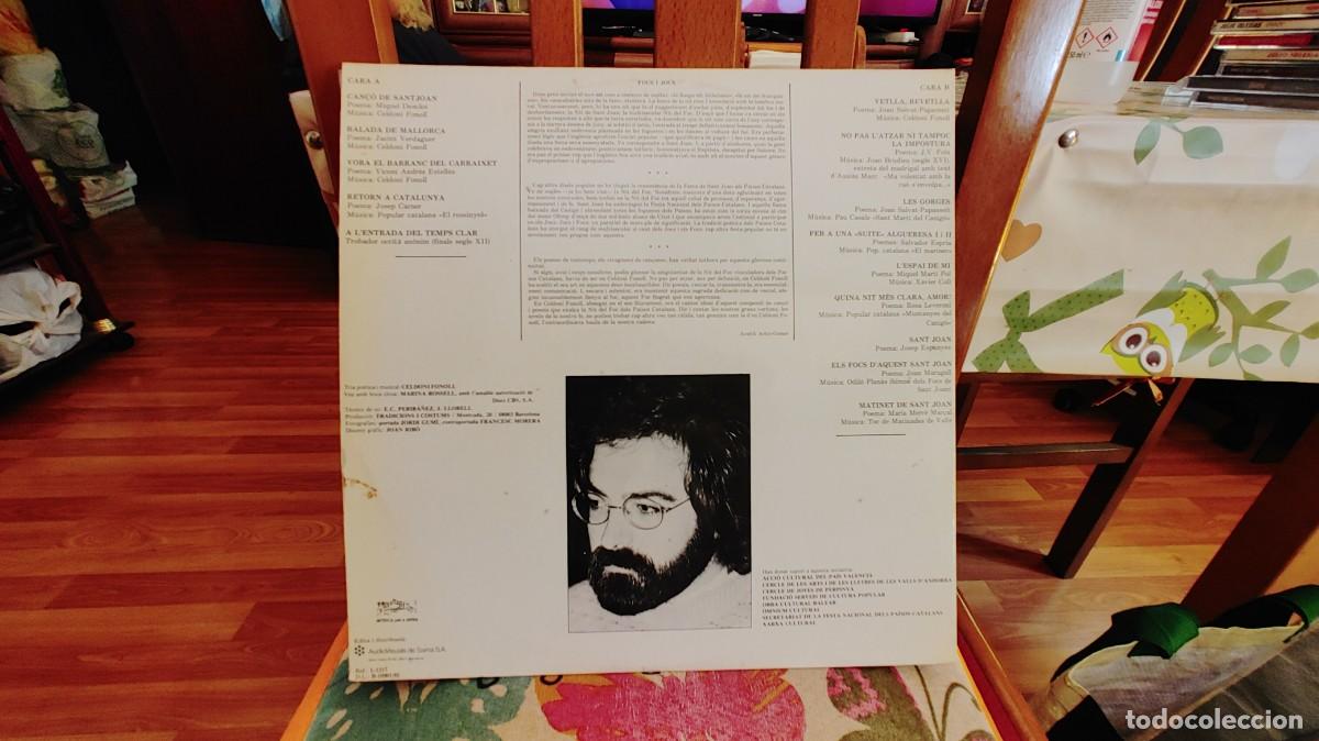 Discos de vinilo: CELDONI FONOLL-LP NIT DE FOC-GATEFOLD - Foto 3