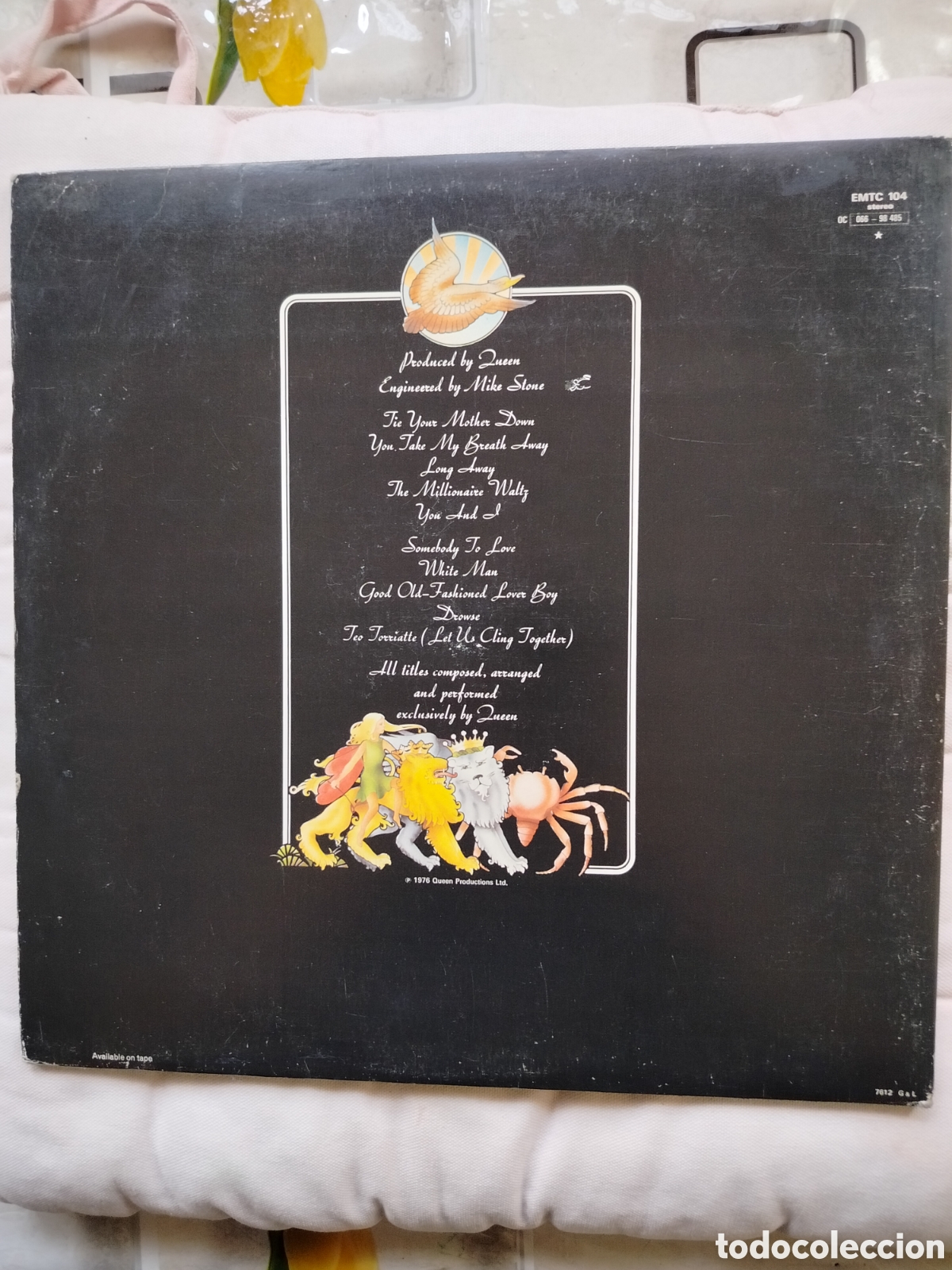 Discos de vinilo: Queen LP 1&ordf; Versi&oacute;n UK - Foto 2