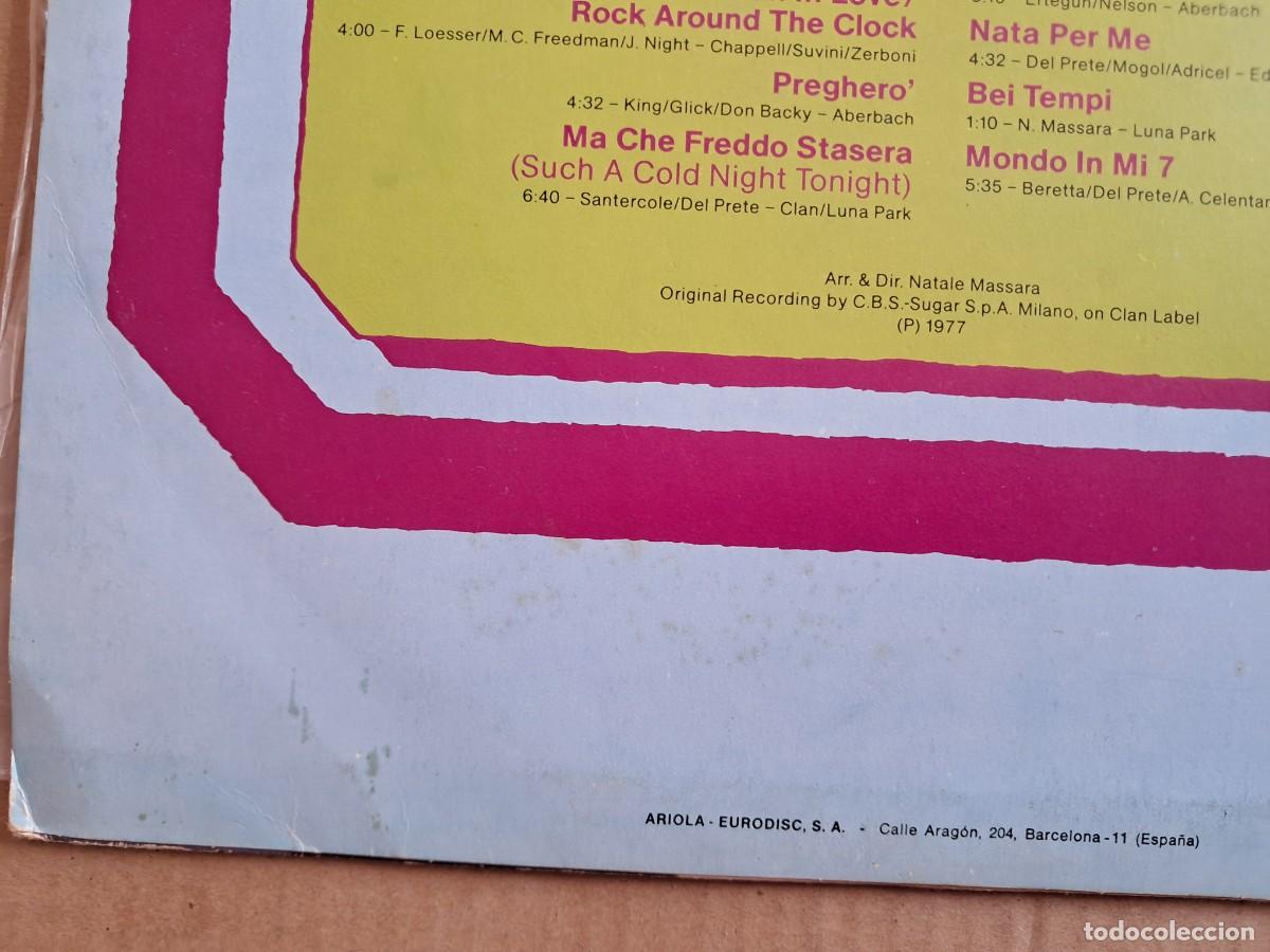 Discos de vinilo: ADRIANO CELENTANO - DISCO DANCE LP 1977 EDICION ESPA&Ntilde;OLA - Foto 4