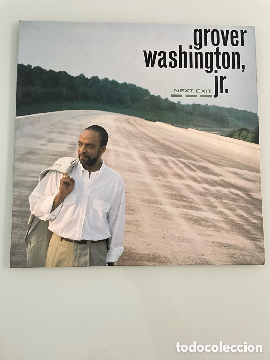 Discos de vinilo: Disco vinilo.- Grover Washington, Jr. Next Exit. CBS Sony 1992 - Foto 1