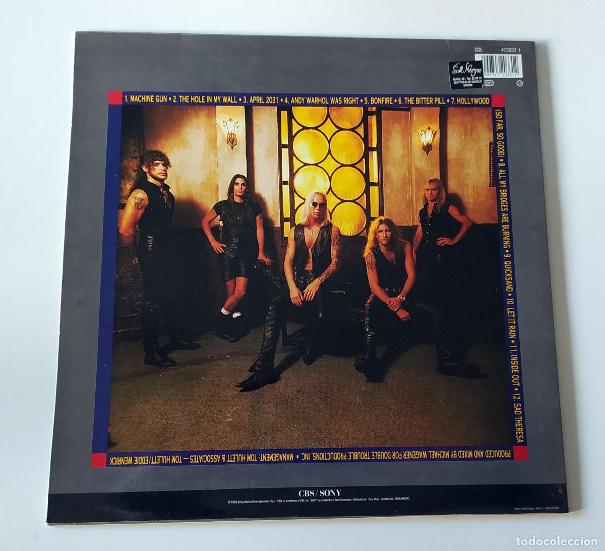 Discos de vinilo: LP WARRANT - DOG EAT DOG - Foto 2