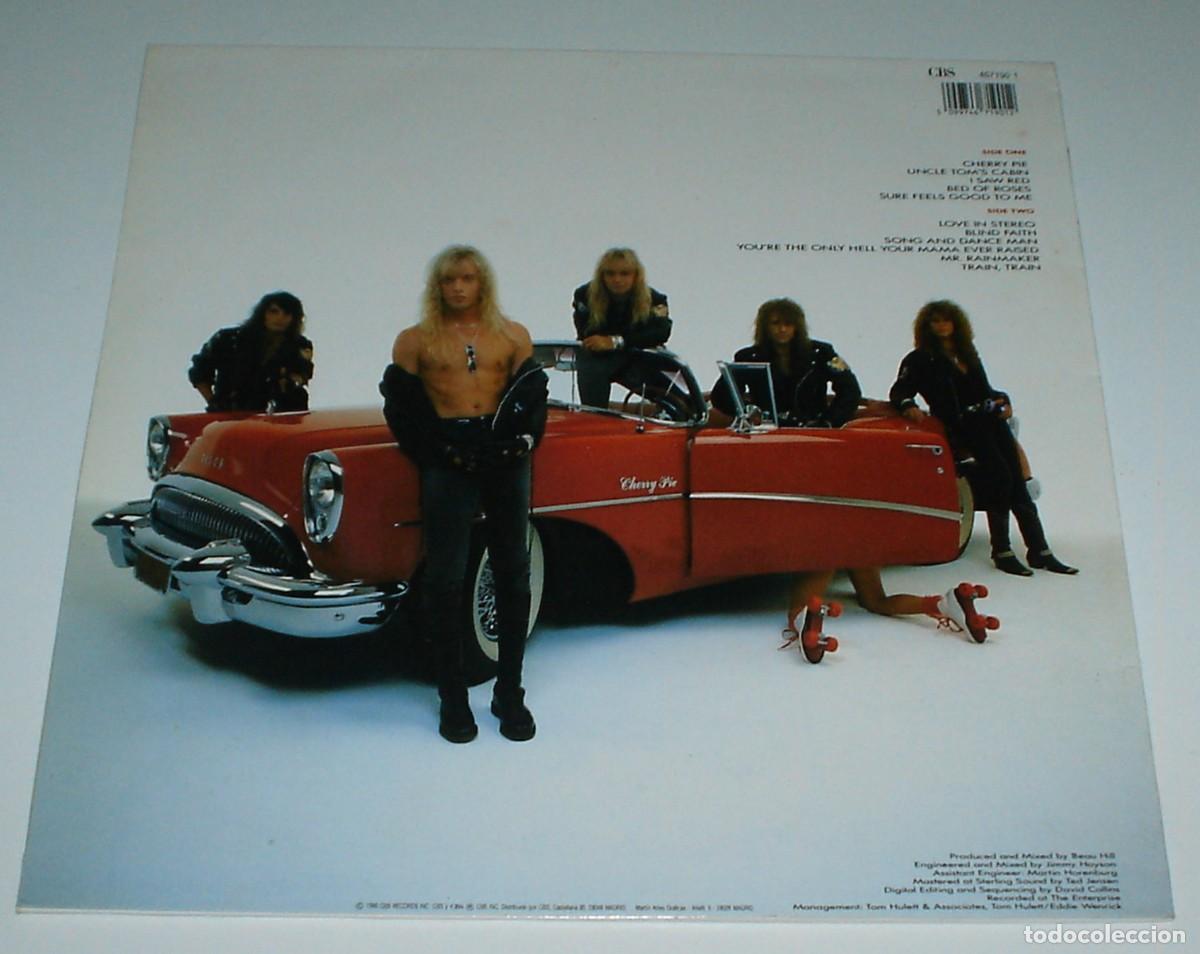Discos de vinilo: LP WARRANT - CHERRY PIE - Foto 2