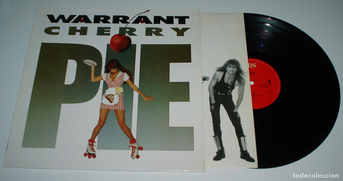 Discos de vinilo: LP WARRANT - CHERRY PIE - Foto 3