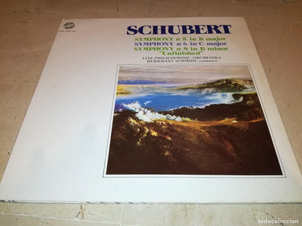 Dischi in vinile: SCHUBERT-DOBLE LP-EDICI&Oacute;N ESPA&Ntilde;OLA