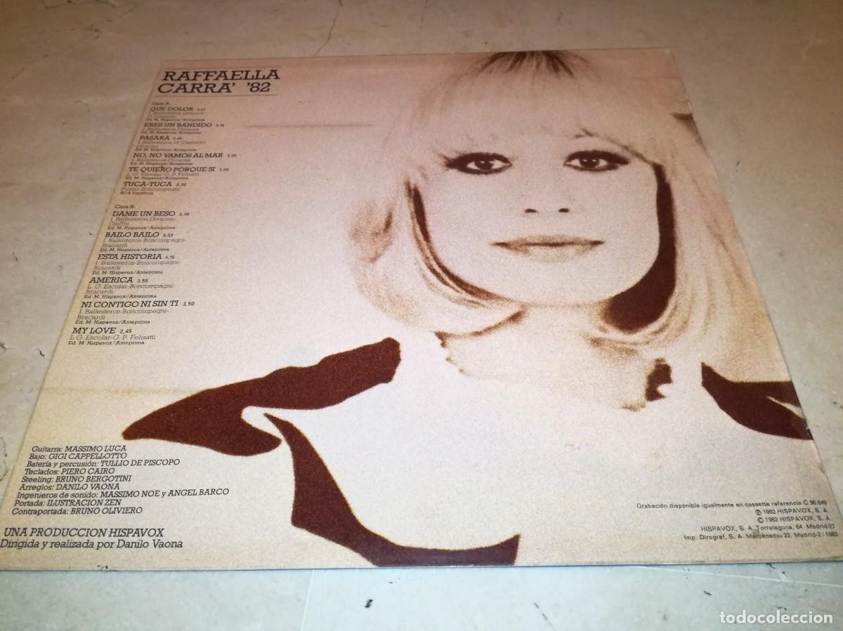 Discos de vinilo: RAFFAELLA CARRA &acute;82-ORIGINAL 1982 - Foto 2