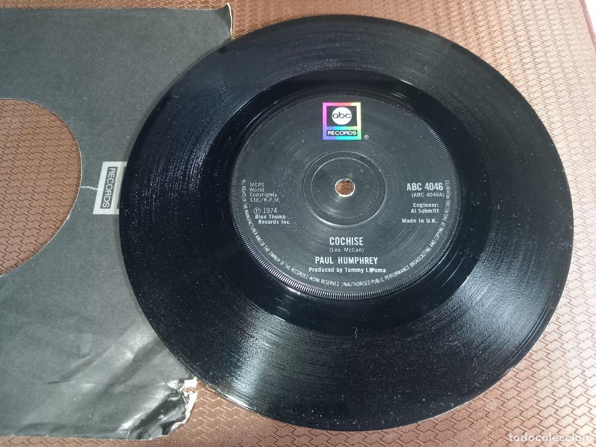 Discos de vinilo: Paul Humphrey / Cochise / Single 7&rdquo; [Ed. UK] - Foto 1